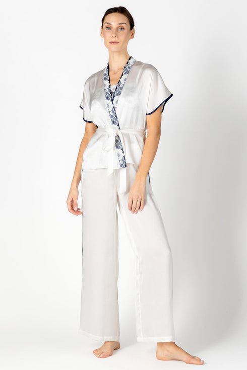 NK Imode Marisa Charming Silk Kimono Wrap Jacket